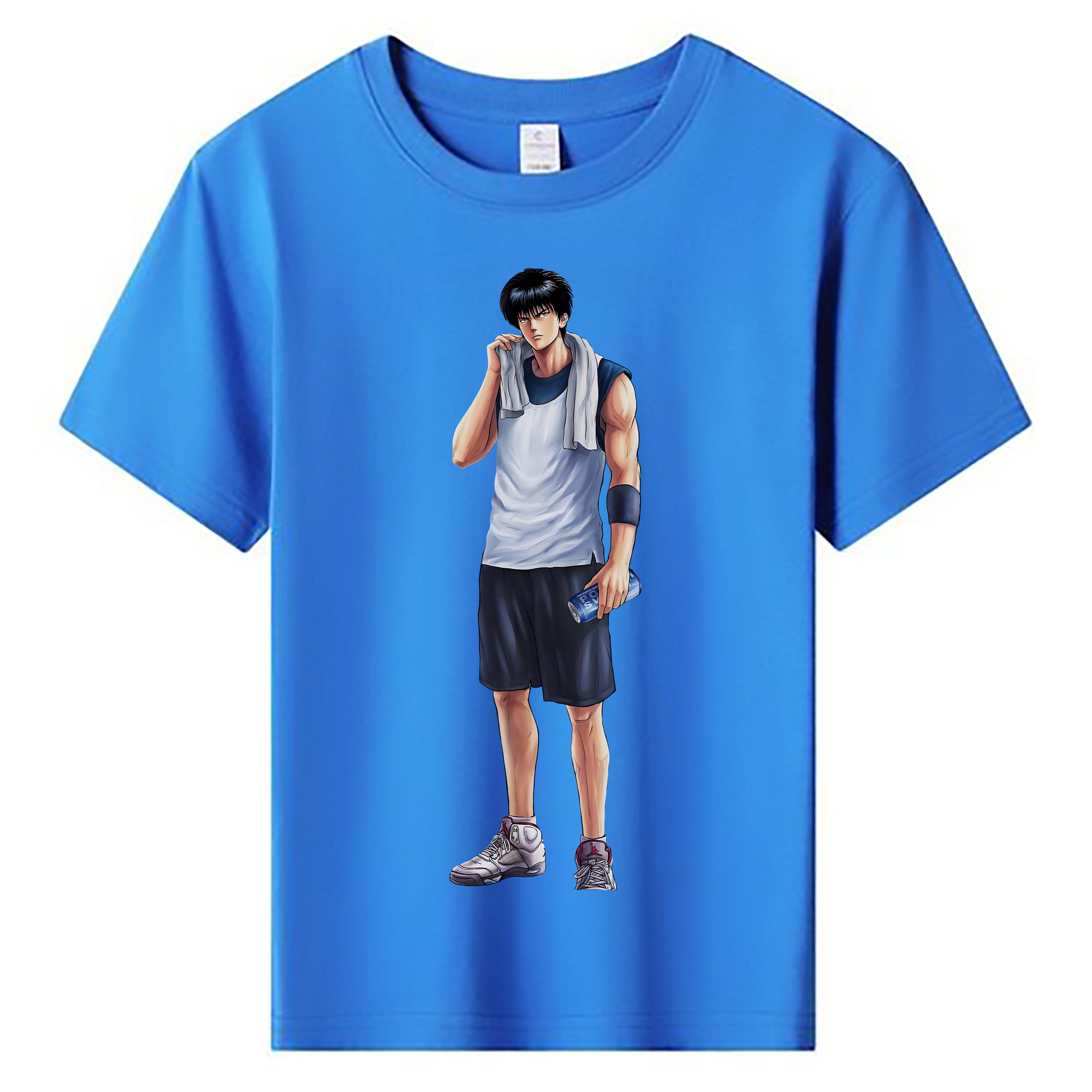 （画像用） SLAM DUNK／スラムダンク 綿100％キッズTシャツ（フロントプリント）